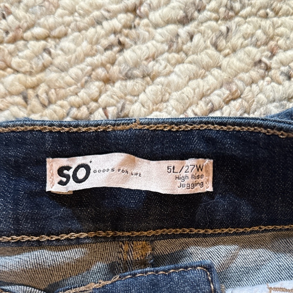 SO Denim High Rise Jegging